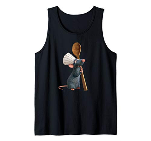 Disney Pixar Ratatouille Chef Remy with Spoon Tank Top