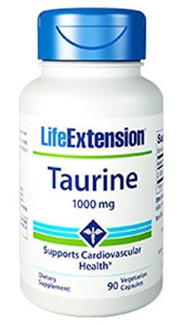 Taurine 1000 mg  90 Vegetarian Capsules-Pack-2