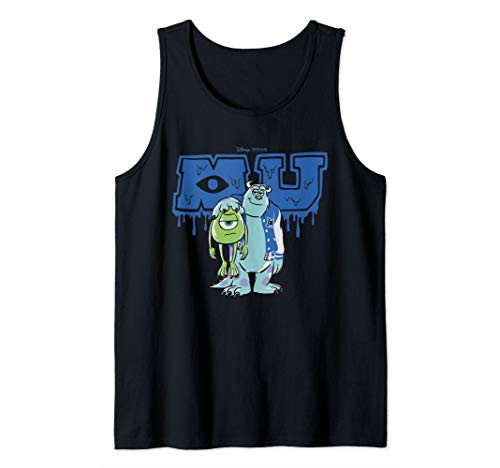 Disney and Pixar's Monsters U Sulley and Mike Paint Drip Tank Top