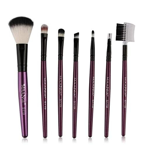Purple 7pcs Makeup Brushes Set Lip Kit Pinceis De Maquiagem Foundation Powder Highlighter Eyeshadow Makeup Palette Brush Beauty Tools Purple 7pcs Makeup Brushes Set Lip Kit Pinceis De Maquiagem Foundation Powder Highlighter Eyeshadow Makeup Palette Brush Beauty Tools