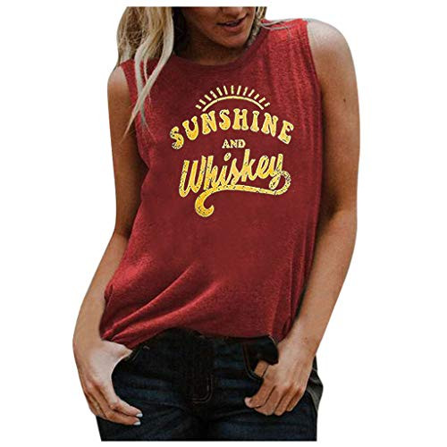 AODONG Tops for Women Summer Women's V Neck Lace Trim Tank Tops Casual Loose Sleeveless Blouse Shirts Red AODONG Tops for Women Summer Women's V Neck Lace Trim Tank Tops Casual Loose Sleeveless Blouse Shirts Red