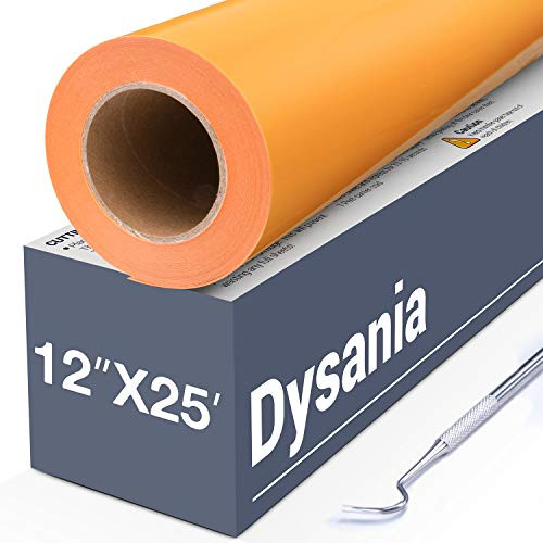 HTVRONT Heat Transfer Vinyl Orange HTV Vinyl Rolls - 12" x 25ft Orange HTV for All Cutter Machine Orange Iron on Vinyl for Shirts - Easy to Cut and Weed for Heat Vinyl Design HTVRONT Heat Transfer Vinyl Orange HTV Vinyl Rolls - 12" x 25ft Orange HTV for All Cutter Machine Orange Iron on Vinyl for Shirts - Easy to Cut and Weed for Heat Vinyl Design
