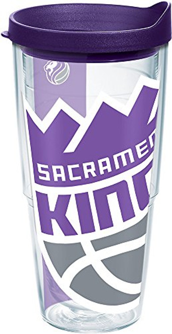 Tervis NBA Sacramento Kings Colossal Insulated Tumbler with Wrap and Royal Purple Lid 24oz Clear Tervis NBA Sacramento Kings Colossal Insulated Tumbler with Wrap and Royal Purple Lid 24oz Clear