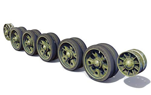 MiniArt 1 35 Scale T-34 85 Sea Star Wheels Set - Plastic Model Building Kit 37033 MiniArt 1 35 Scale T-34 85 Sea Star Wheels Set - Plastic Model Building Kit 37033