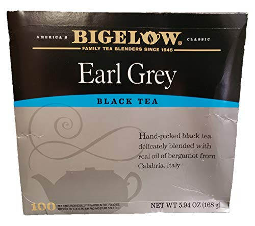 Bigelow Earl Grey Black Tea  100 Count