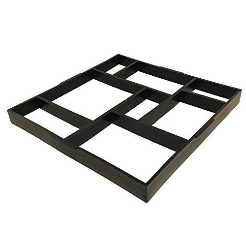 Concrete Path Mold - Stepping Stone Path Paver - DIY Walkway Paver Mold - Garden Paver - Reusable - Heavy Duty 1 8 Grid 19.5" x 19.5" Concrete Path Mold - Stepping Stone Path Paver - DIY Walkway Paver Mold - Garden Paver - Reusable - Heavy Duty 1 8 Grid 19.5" x 19.5"