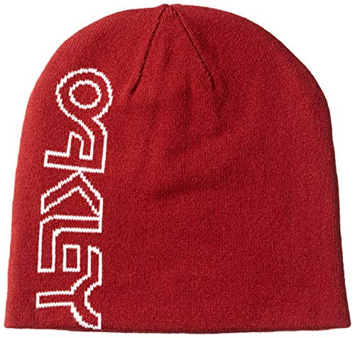 Oakley Men's B1B Logo  Reversible  Beanie Hats One Size Stone Gray