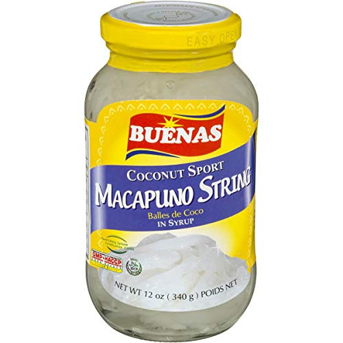 Buenas Coconut Sport Macapuno String Balles de Coco  340g