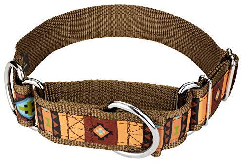 Country Brook Petz - Native Arizona Signature Martingale Dog Collar - Each Collar You Buy  a Collar is donated to a shelter  1 1 2 Inch  Extra Large