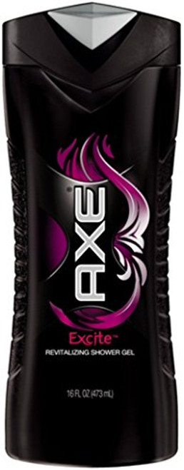 Axe Shower Gel  Excite 16 Ounce  Pack of 3