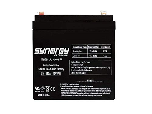 This Battery is Compatible with The CA1240 12V 5AH First Alert ADT Alarm Battery Replacement Beiter DC Power