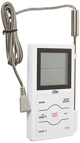 CDN Dual Sensing Programmable Probe Thermometer and Timer