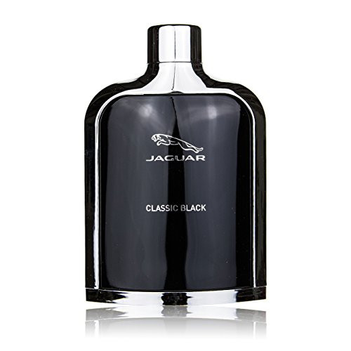 Jaguar Eau de Toilette Spray for Men  Black  3.4 Ounce