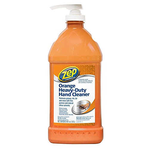 Zep Orange Heavy-Duty Hand Cleaner and Degreaser 48 Ounces ZU099148  48 oz