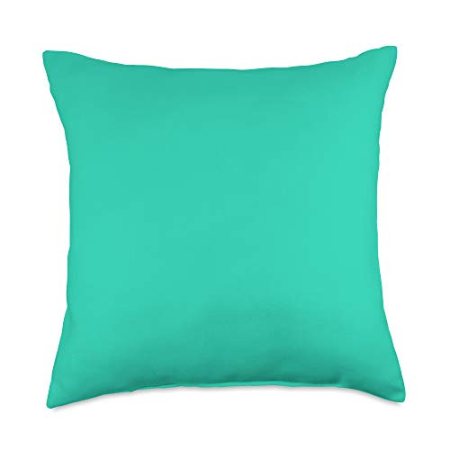 Swesly Totes  and  Pillows Green Blue Teal AEJT205 Throw Pillow  18x18  Multicolor