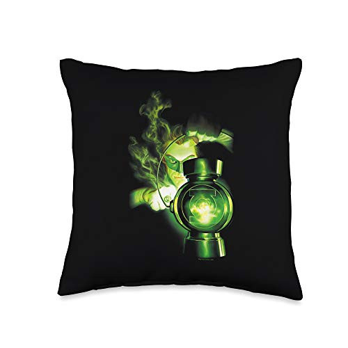 Green Lantern Lantern Light Throw Pillow  16x16  Multicolor