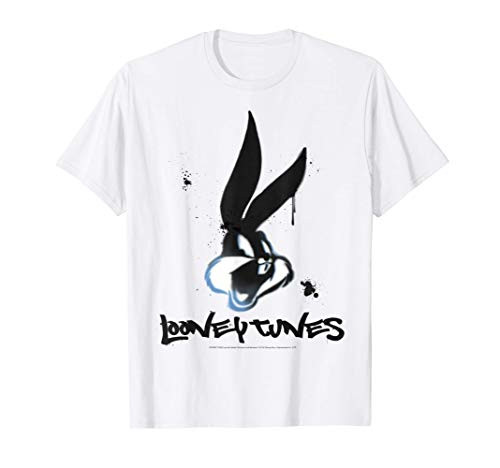 Looney Tunes Bugs Bunny Spray Paint Portrait T-Shirt