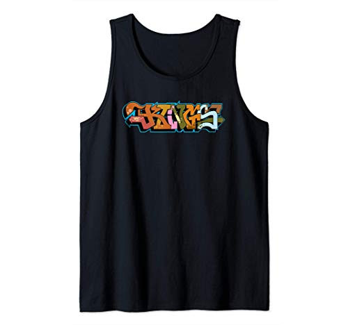 Kings Connect  Graffiti Paint  Urban Street Art Tank Top