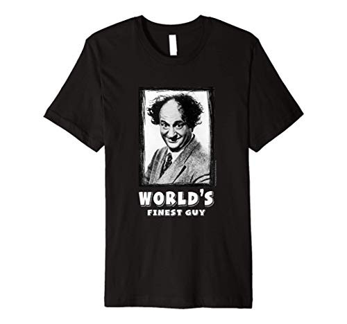 TTS- The Three Stooges Larry  World's Finest Guy Premium T-Shirt