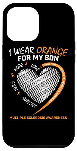iPhone 12 Pro Max I Wear Orange Son Multiple Sclerosis Products MS Awareness Case