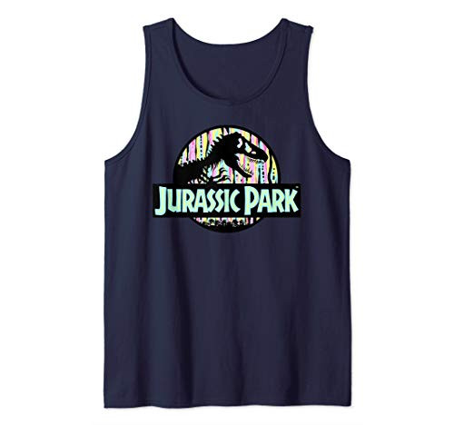 Jurassic Park Paint Classic Logo Tank Top