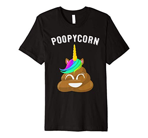 Rainbow Unicorn Poop Emojis Gift Boys Girls Funny Poopycorn Premium T-Shirt Rainbow Unicorn Poop Emojis Gift Boys Girls Funny Poopycorn Premium T-Shirt