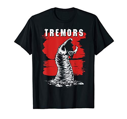 Tremors Graboid Paint Smear Portrait Logo T-Shirt