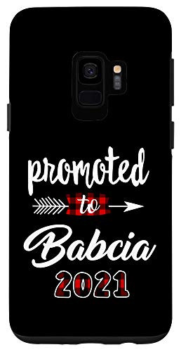 Galaxy S9 Promoted To Babcia 2021 Pregnancy Announcement Christmas Mat Case