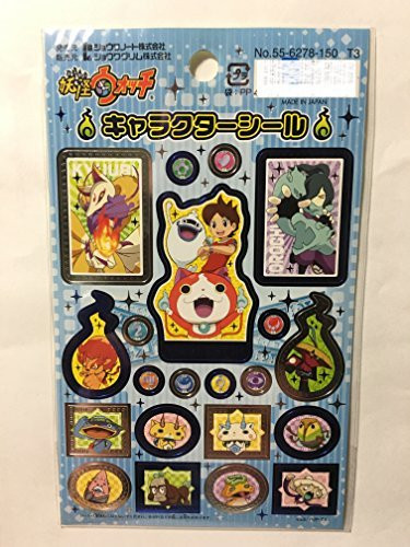 YoKai Watch Bundle - 3 Items: Blue Coloring Pad, Sticker Sheets (2) Japanese Animation Specter Watch