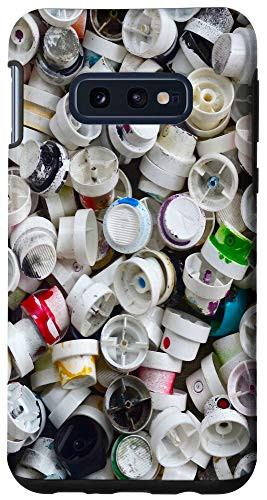 Galaxy S10e Graffiti Urban Art Street Artist Spray Paint Can Caps Case