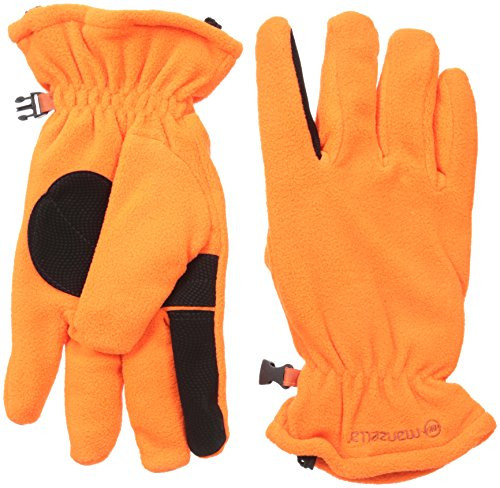 Manzella Men's Hunter Gloves  Blaze Orange  X-Large