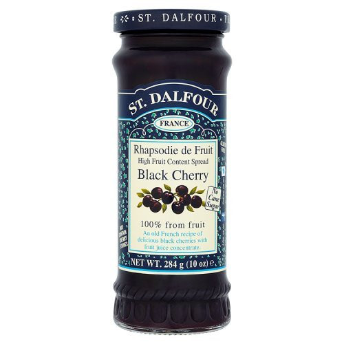 St Dalfour Black Cherry Fruit Spread 284G