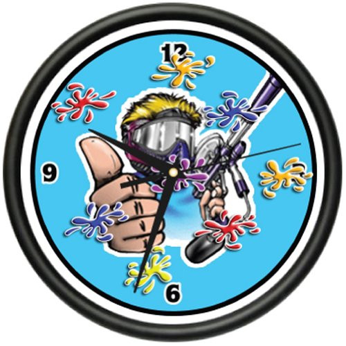 SignMission Paintball Wall Clock Gun camo amo Maker  Beagle