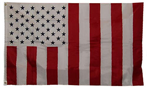 JumpingLight US Civil Flag 3x5 ft 50 Blue Stars United States America USA American Civilian - Quality Flags