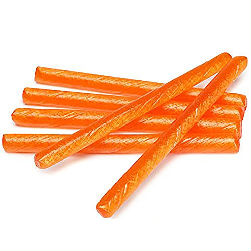 Old Fashioned Hard Candy Sticks - Sour Orange  80-Piece Box