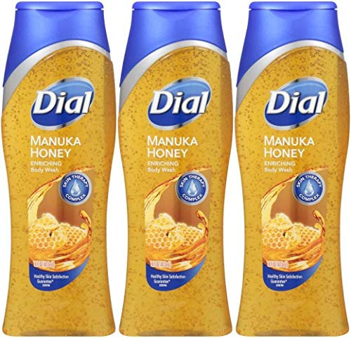 Dial Body Wash Manuka Honey 16 Ounce Enriching  473ml   Pack of 3