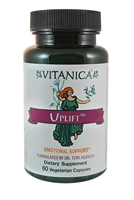 Vitanica Uplift  Mood and Emotional Support  Vegan  60 Capsules