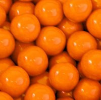 "Orange" Gumballs 1-Pound Bag