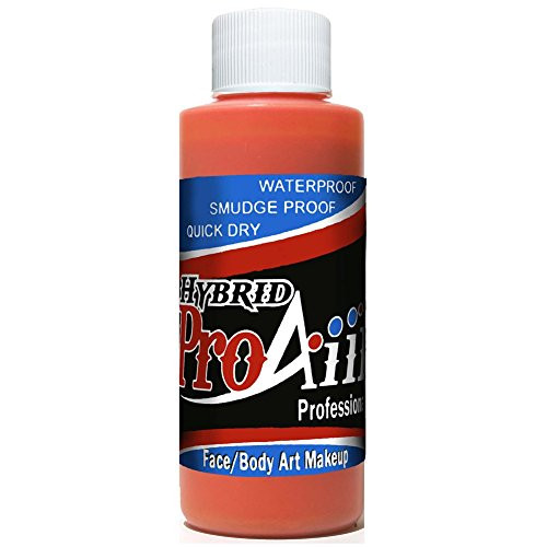 Face Painting Makeup  ProAiir Waterproof Makeup - 2.1 oz  60ml  Orange