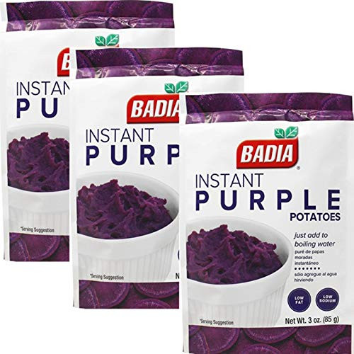 Badia Instant Purple Potatos 3 oz Pack of 3