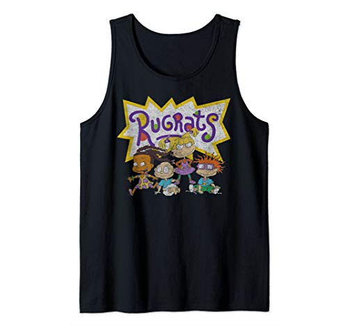 Nickelodeon Rugrats Vintage Group Shot Logo Tank Top Nickelodeon Rugrats Vintage Group Shot Logo Tank Top