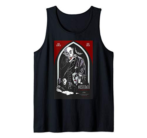 Nosferatu Vampire Halloween Horror Sci Fi Goth Bloody Fangs Tank Top