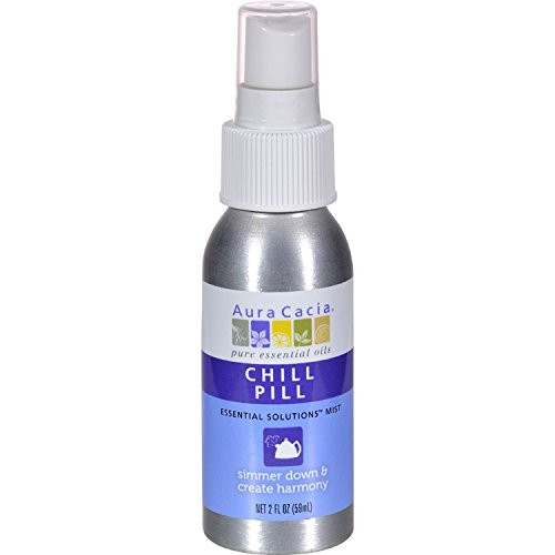 Aura Cacia Mist Chill Pill  2 Fl Oz  Pack of 3
