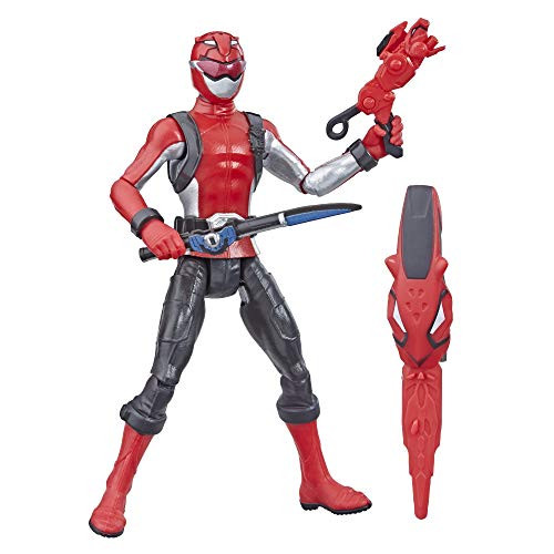 Hasbro Power Rangers Beast Morphers Red Ranger 6" Action Figure Toy Inspired by The Power Rangers TV Show Hasbro Power Rangers Beast Morphers Red Ranger 6" Action Figure Toy Inspired by The Power Rangers TV Show