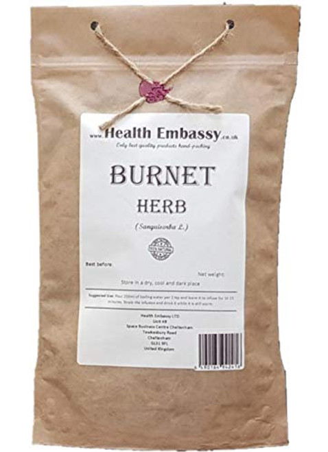 Burnet Herb Tea  Sanguisorba officinalis L. - Herba Sanguisorbae  - Health Embassy - 100% Natural  100g