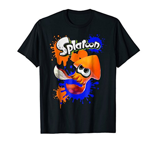 Nintendo Splatoon Orange Inkling Super Splat Graphic T-Shirt