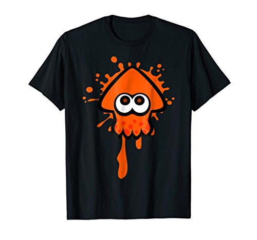 Nintendo Splatoon Orange Inkling Squid Splat Graphic T-Shirt