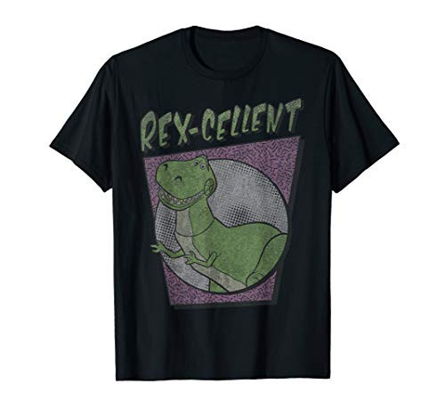 Disney Pixar Toy Story Retro Rex Dinosaur Rex-Cellent T-Shirt