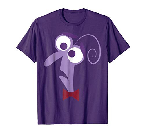 Disney Pixar Inside Out Fear Face Halloween Graphic T-Shirt
