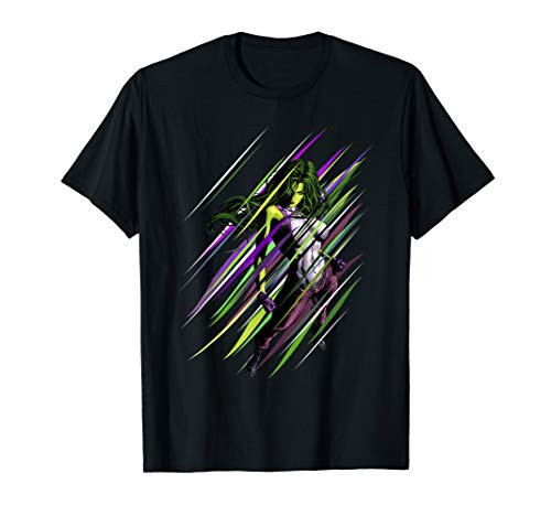 Marvel She-Hulk Lined Portrait T-Shirt